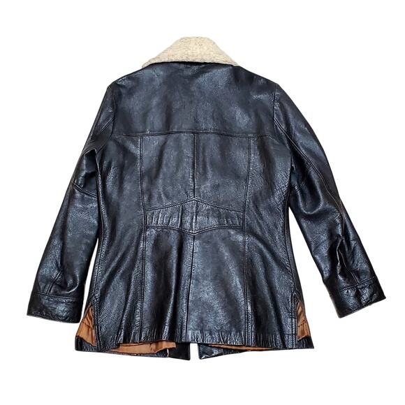 The Leather Factory Pharr Texas Mens sz 42R Bomber Aviator Jacket - Picture 7 of 14